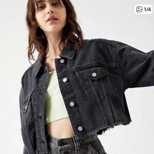 PacSun Black Jean Jacket